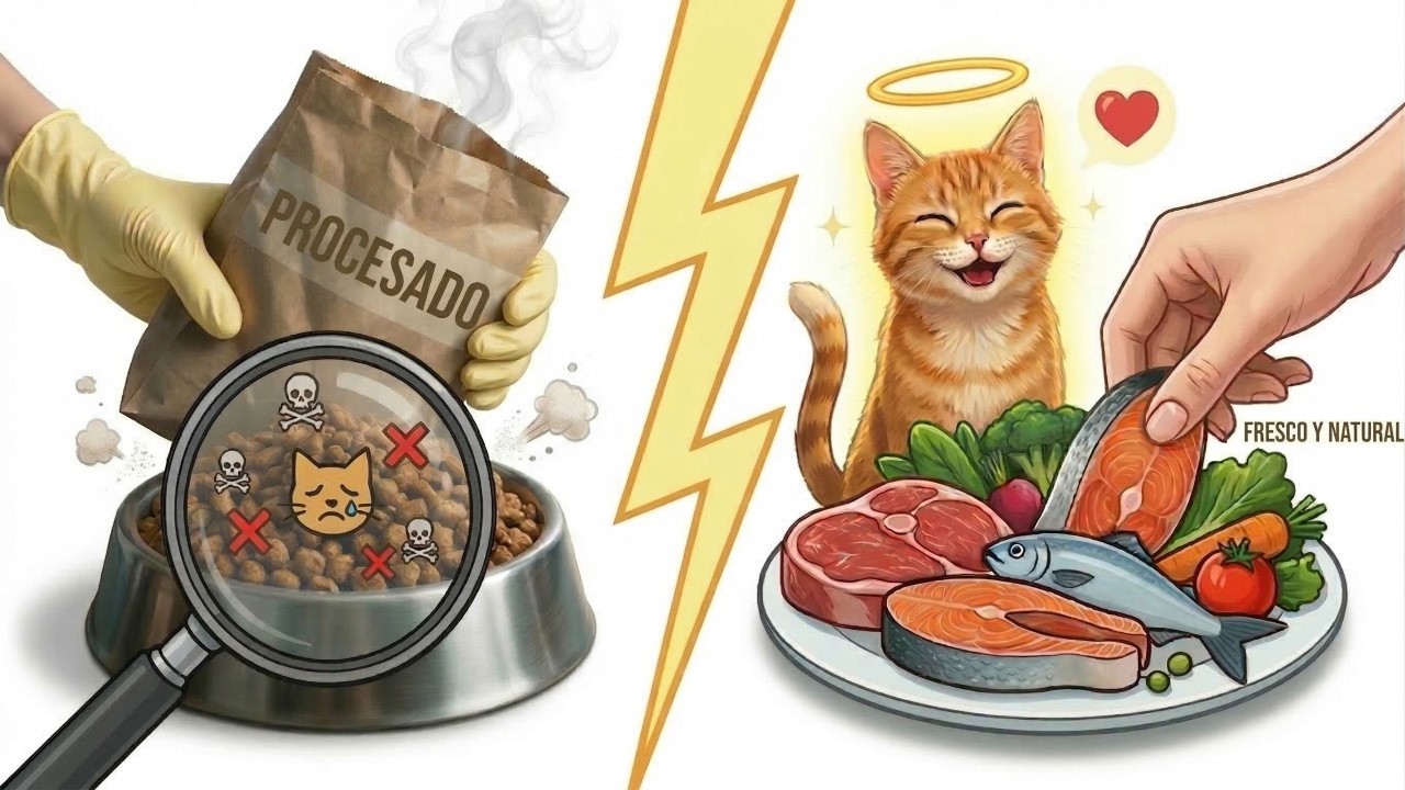 PARA antes de darle comida a tu GATO — Estos superalimentos humanos son SEGUROS y VITALES