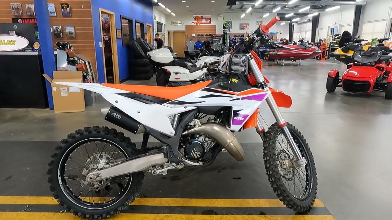 Used 2023 KTM 125 SX Motorcycle For Sale In Grimes, IA