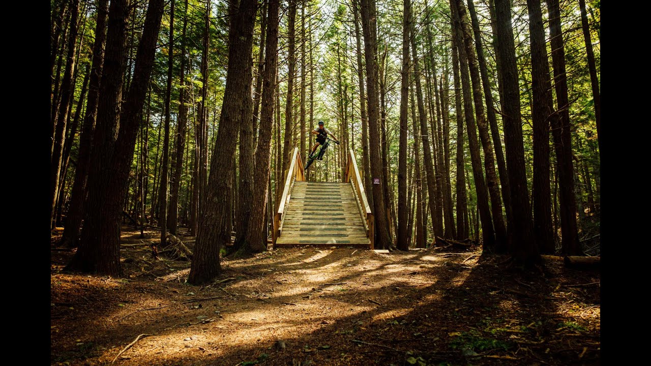 The Gorge Mountain Biking Trail Highlights in Kentville, Nova Scotia