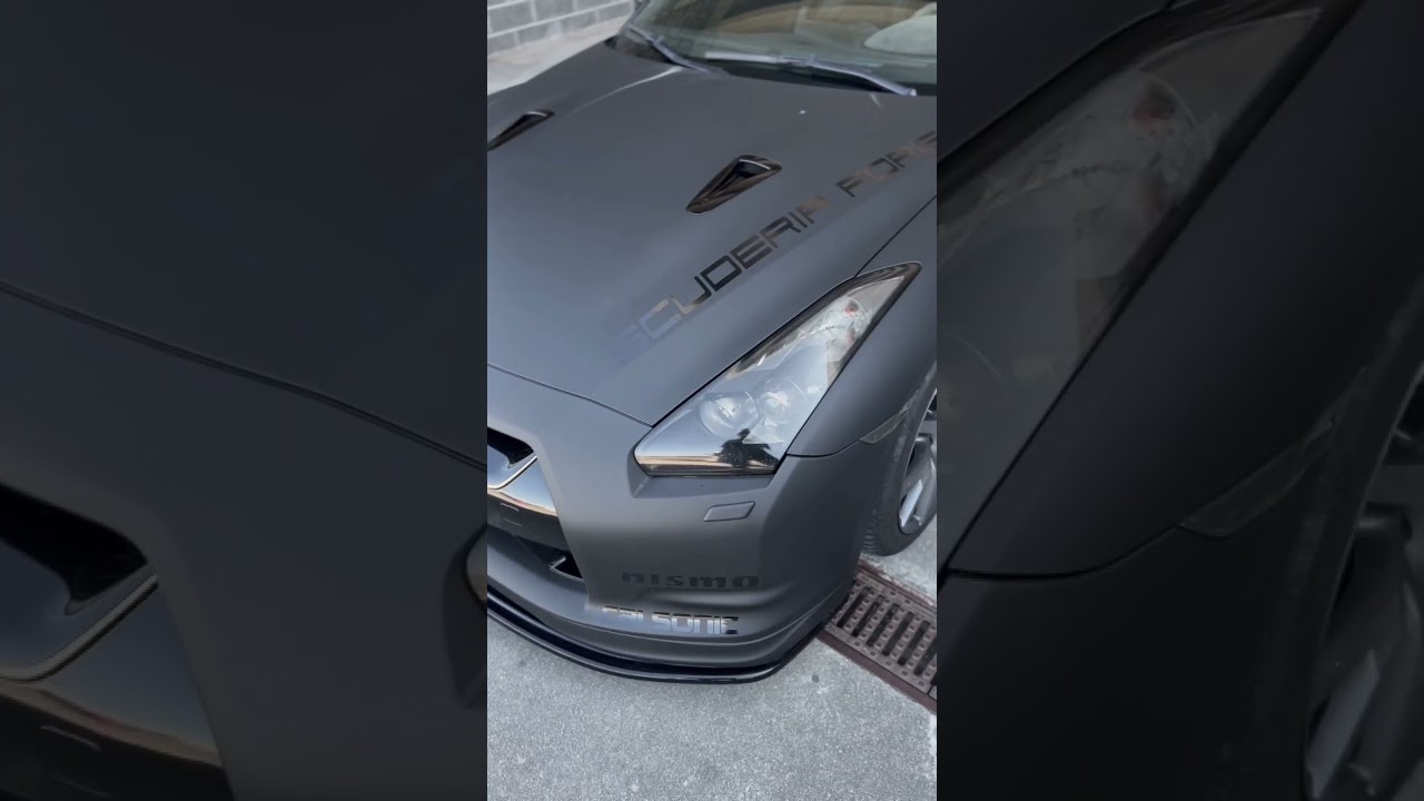 LA GTR PIU' BELLA E VELOCE D'ITALIA? | BEST LOOKING NISSAN GTR IN ITALY? #shorts #short #nissan