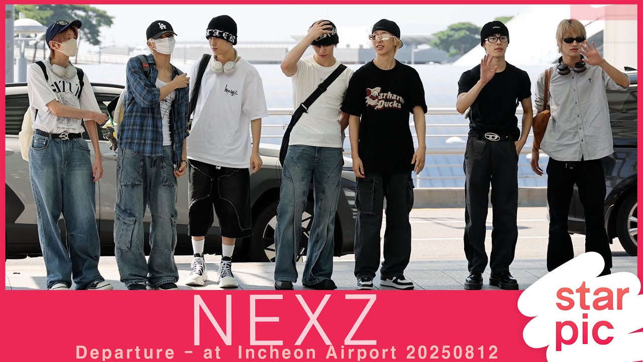 넥스지 '팬미팅 하고 올게요~!'  [STARPIC] / NEXZ Departure - at  Incheon Airport 20250812