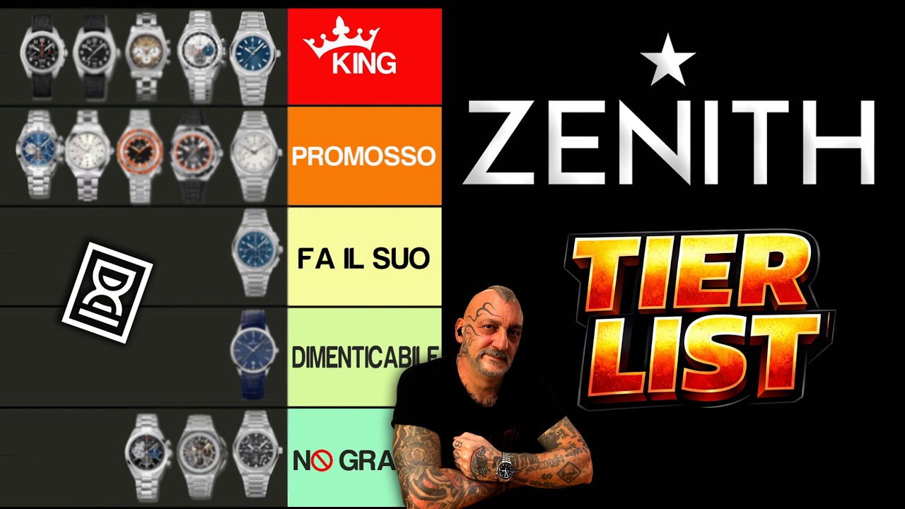 Classificazione personale degli orologi Zenith