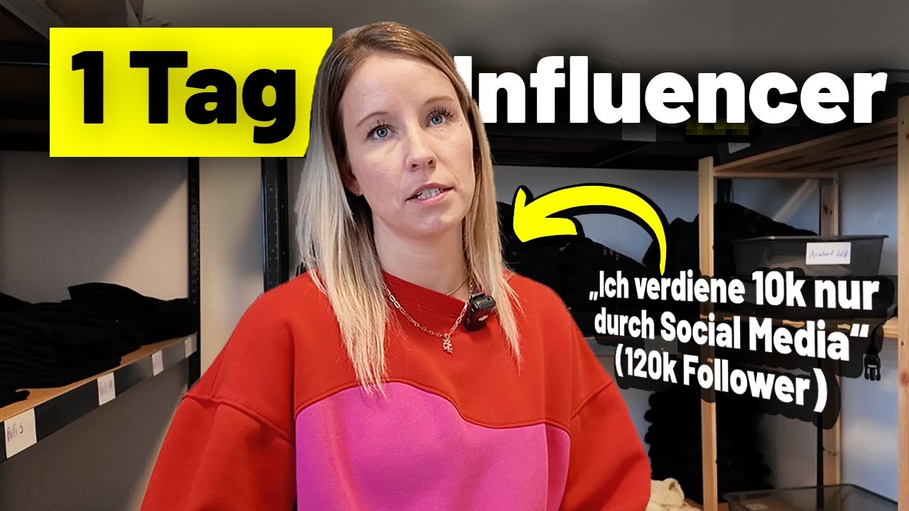 Was verdienen Vollzeit Influencer? | 1 Tag Influencer mit Vivien Rich
