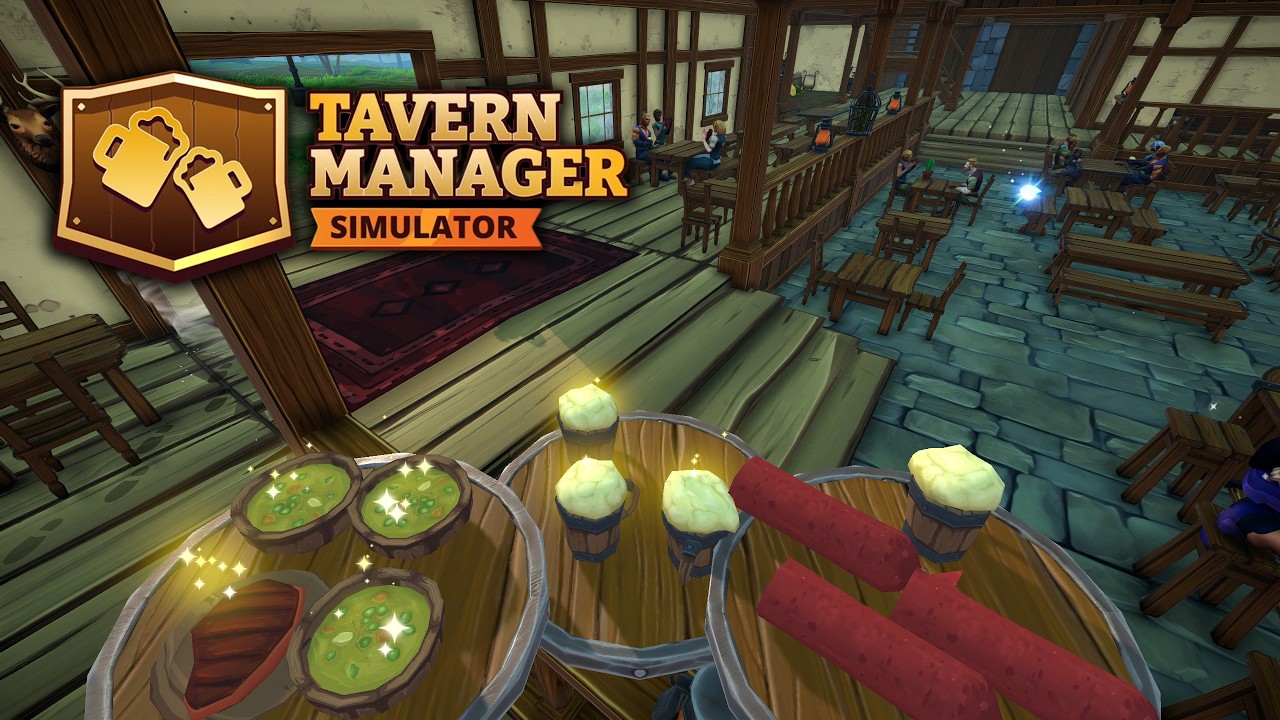 Tavern Manager Simulator - Grinding to Max Level - Part 1