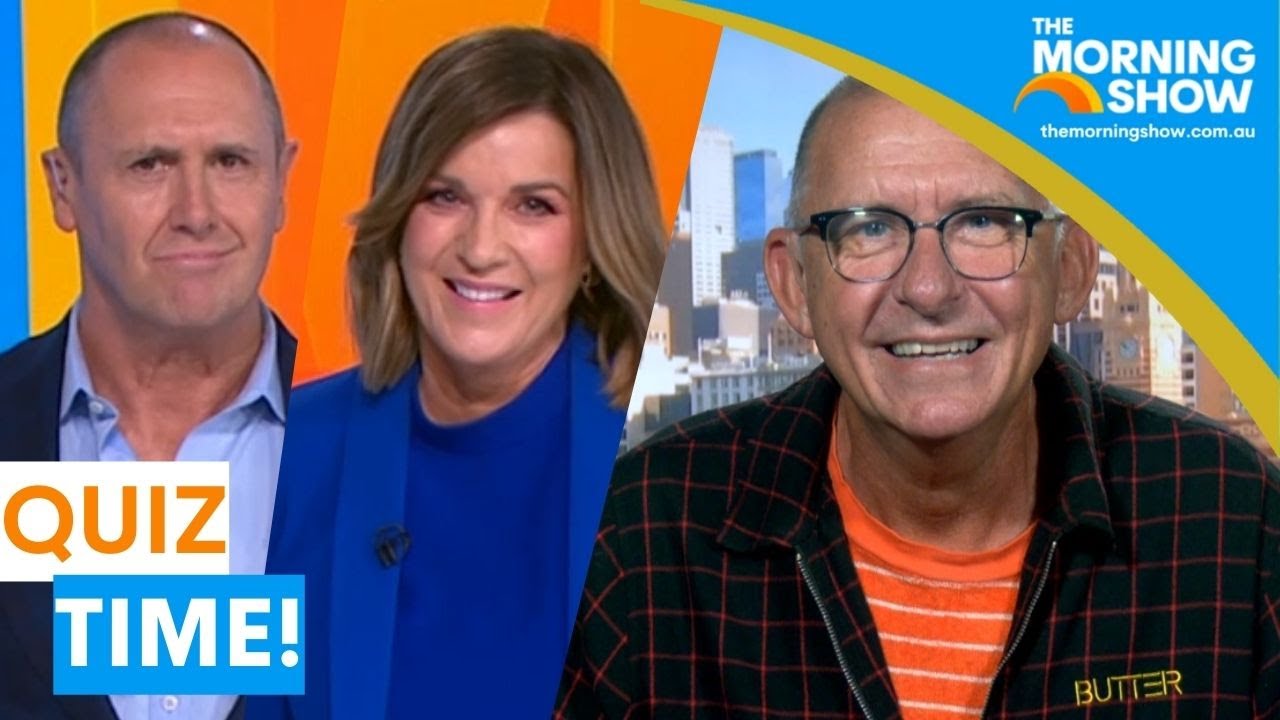 Larry and Kylie play Peter Rowsthorn's Kath and Kim quiz! | Sunrise