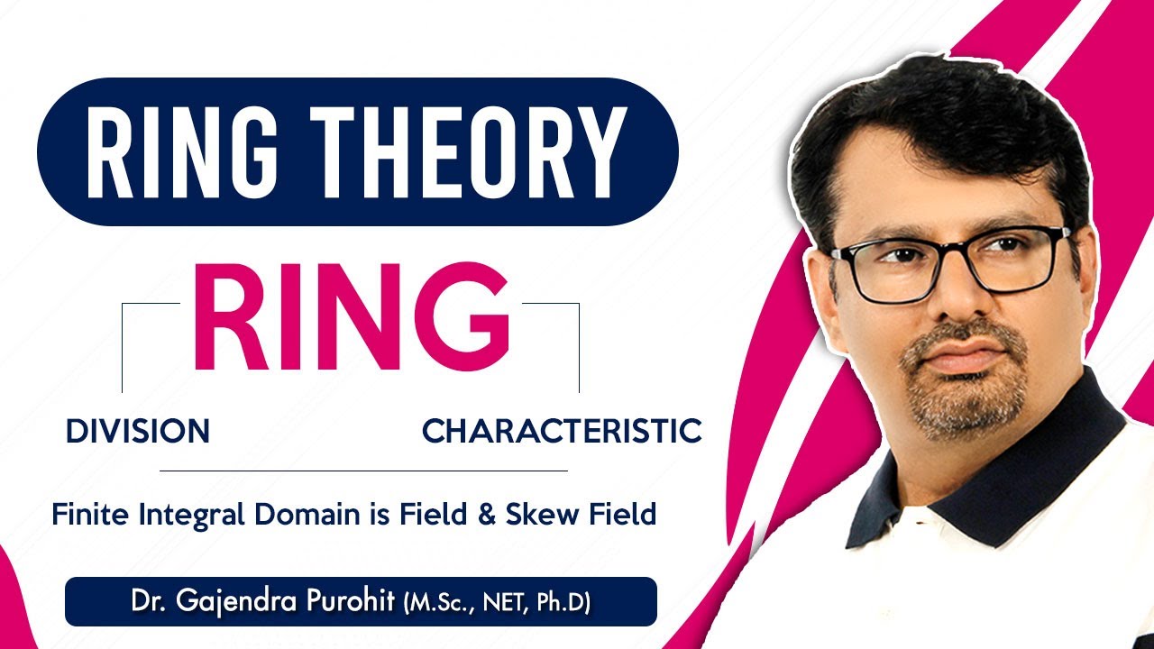 Ring Theory | Finite Integral Domain is Field | Skew Field | Characteristic Of Ring