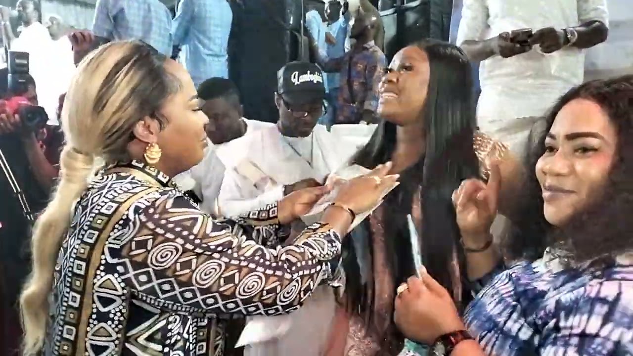 See the moment Saheed Balogun And Fathia Balogun Dance Together