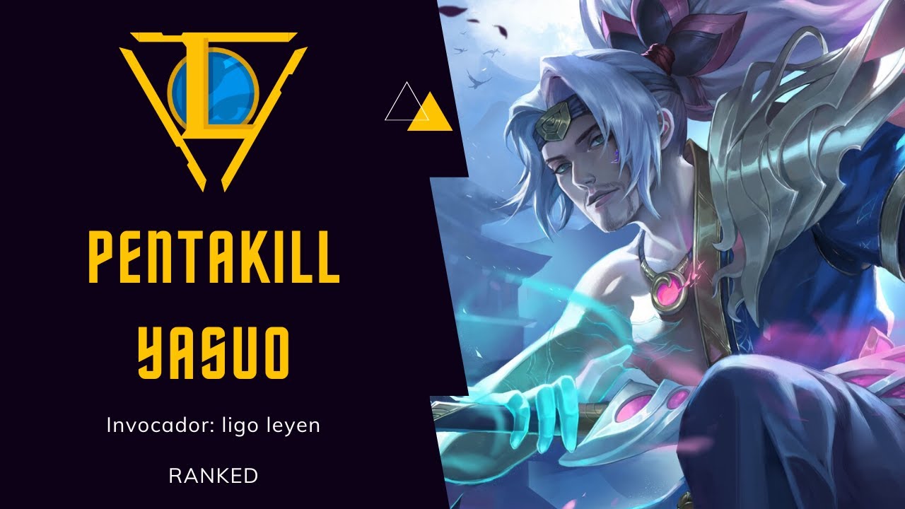 [PENTAKILL] Yasuo | RANKED Yasuo Pentakill 2022 | League of Legends | League of Mancos