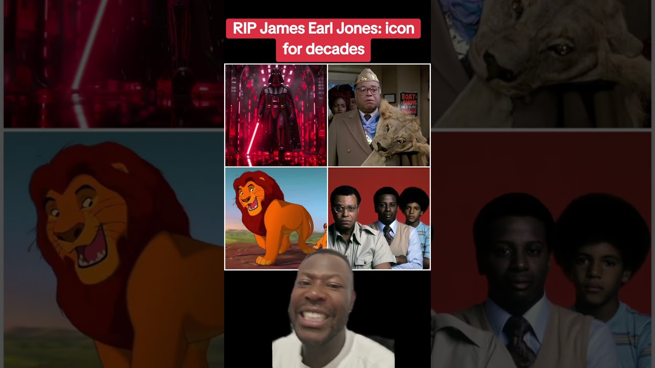 #JamesEarlJones  #DarthVader #kingjaffejoffer #comingtoamerica #lionking #rootsthenextgeneration