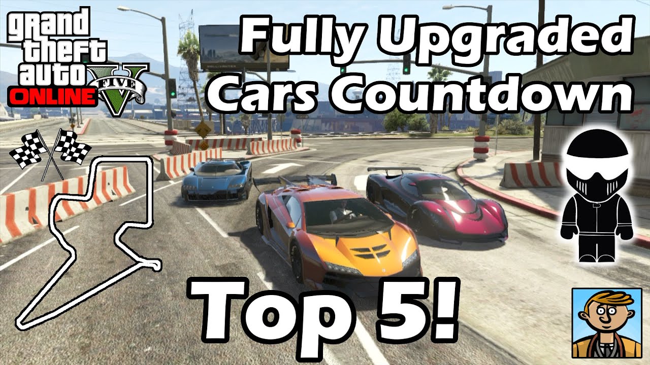 Top 5! (Original Countdown) (2014) - Best Fully Upgraded Cars In GTA Online