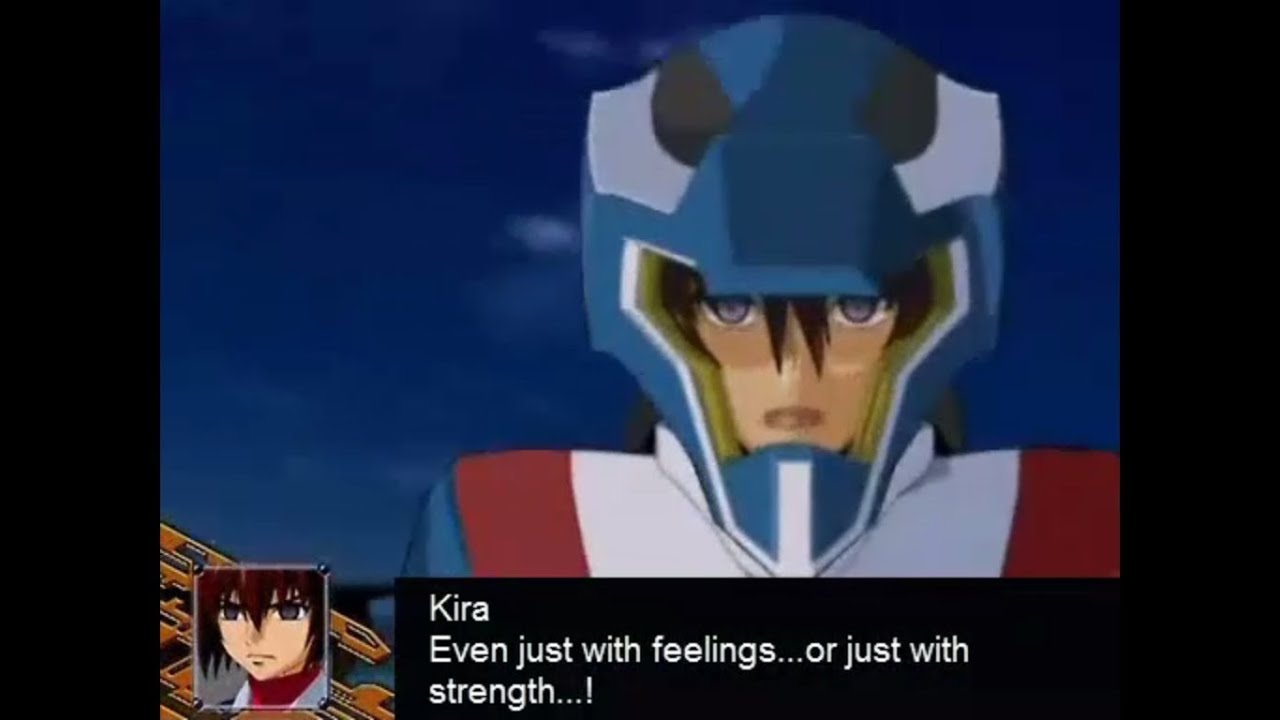 Super Robot Wars Z - Kira Yamato Special Quotes (English Subs)