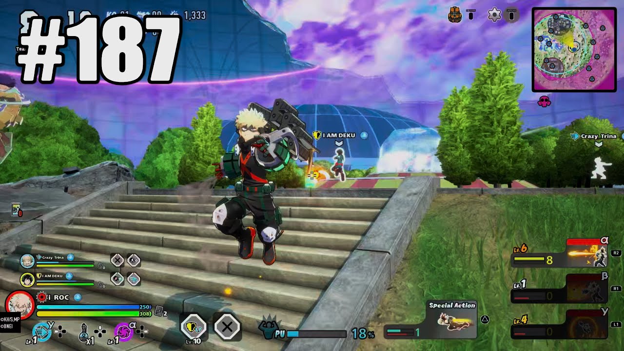 MY HERO ULTRA RUMBLE Multiplayer Gameplay #187