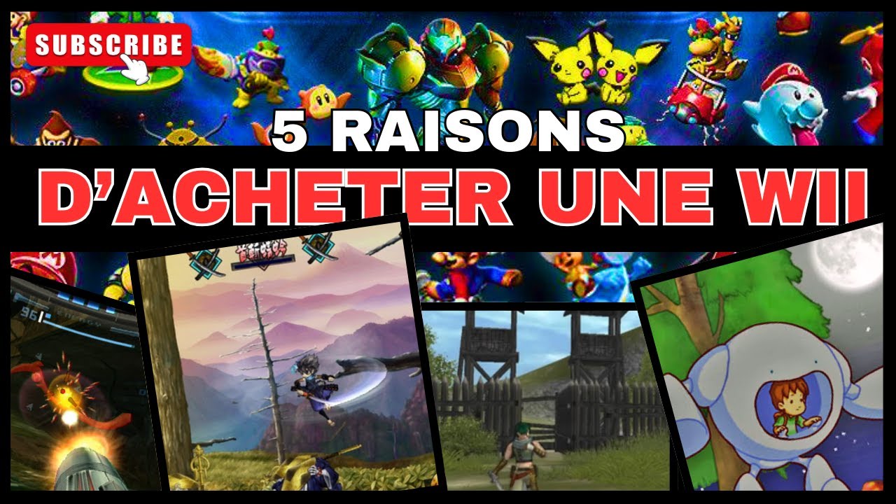 5 Raisons d'acheter une Wii !