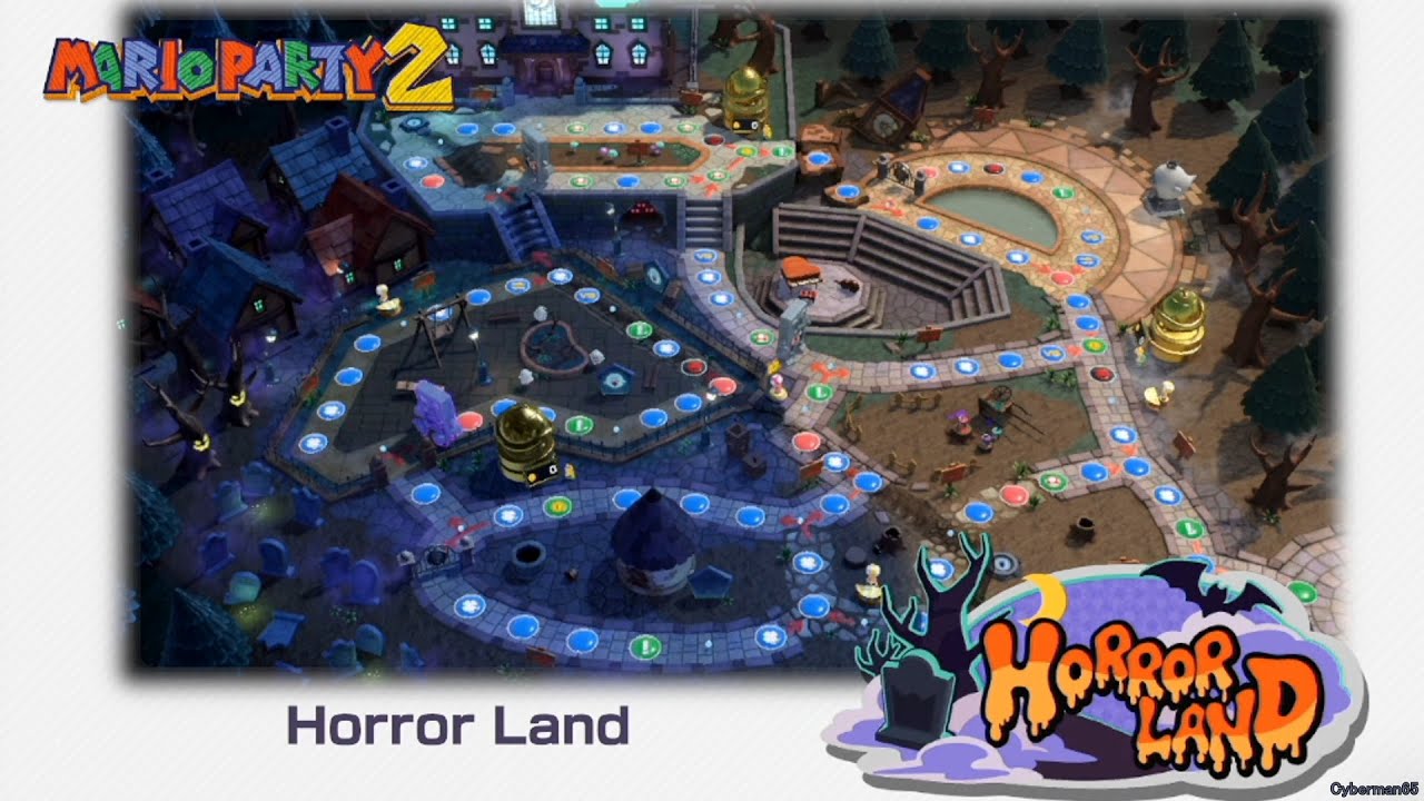Mario Party Superstars - Horror Land (Master Difficulty)