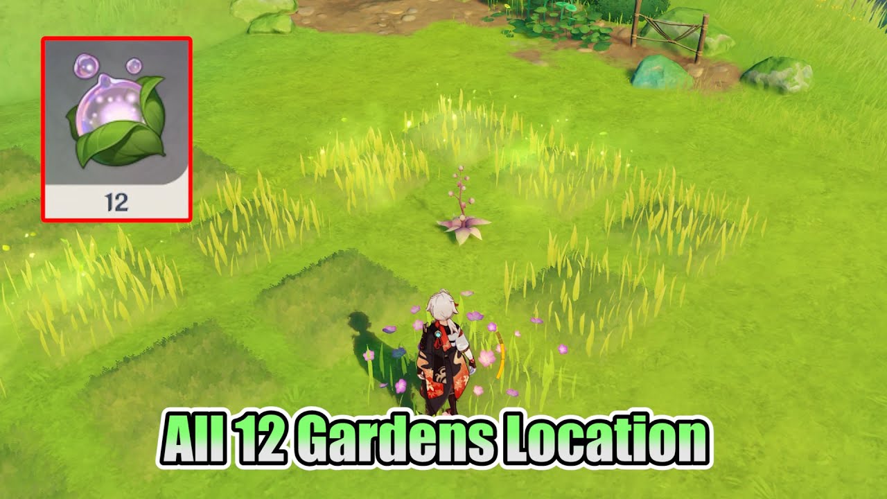 All 12 Vasmrti/Gardens Location | Genshin Impact