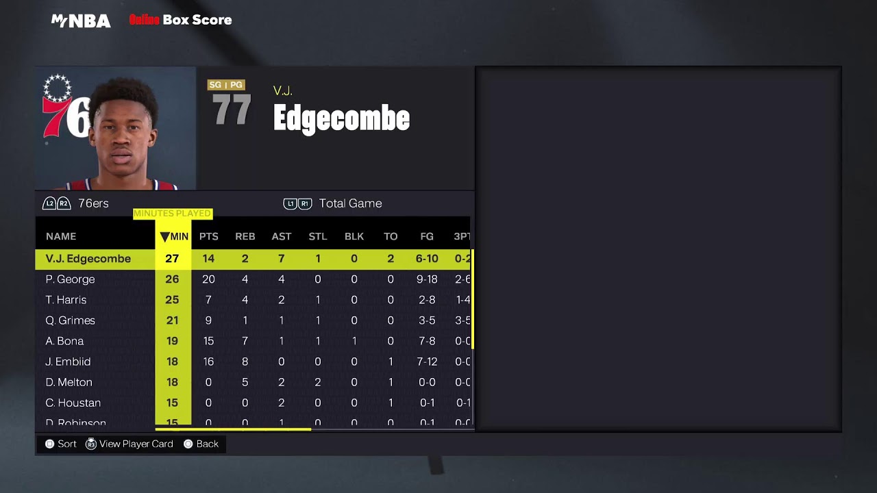 NBA2K26 League Pass 2026 Сезон «Хорнетс» против «76ерс». #НеделяНачалаИгры