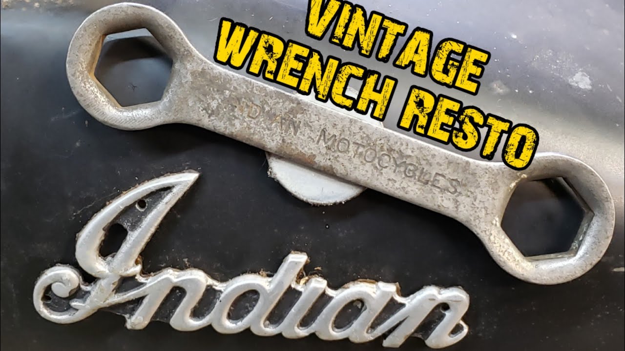 Vintage Indian Motorcycle Wrench Restoration - Madstiles