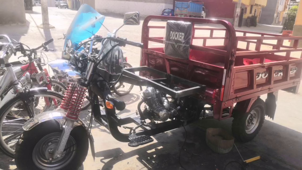 Modification de moto triporteur 2020 part 1