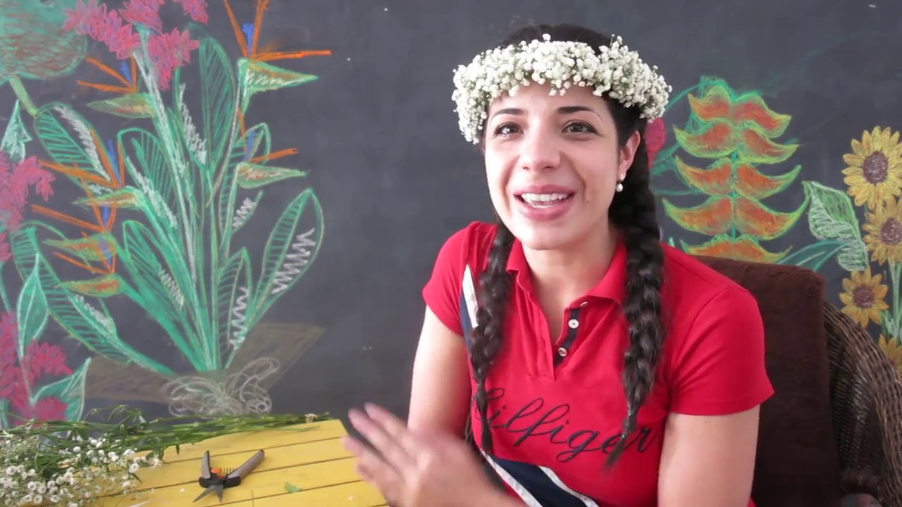 Como fazer uma coroa de mosquitinho
