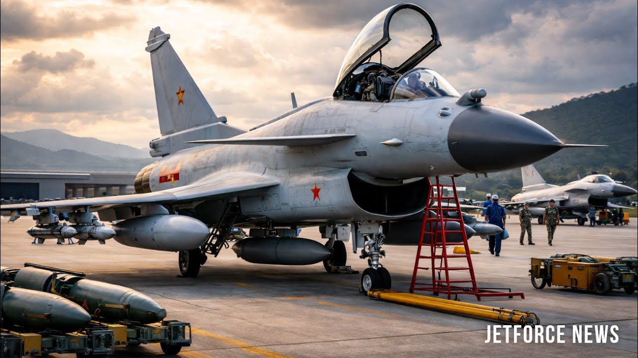 Китайский истребитель J-10 незаметно становится одним из самых опасных самолетов в Азии.