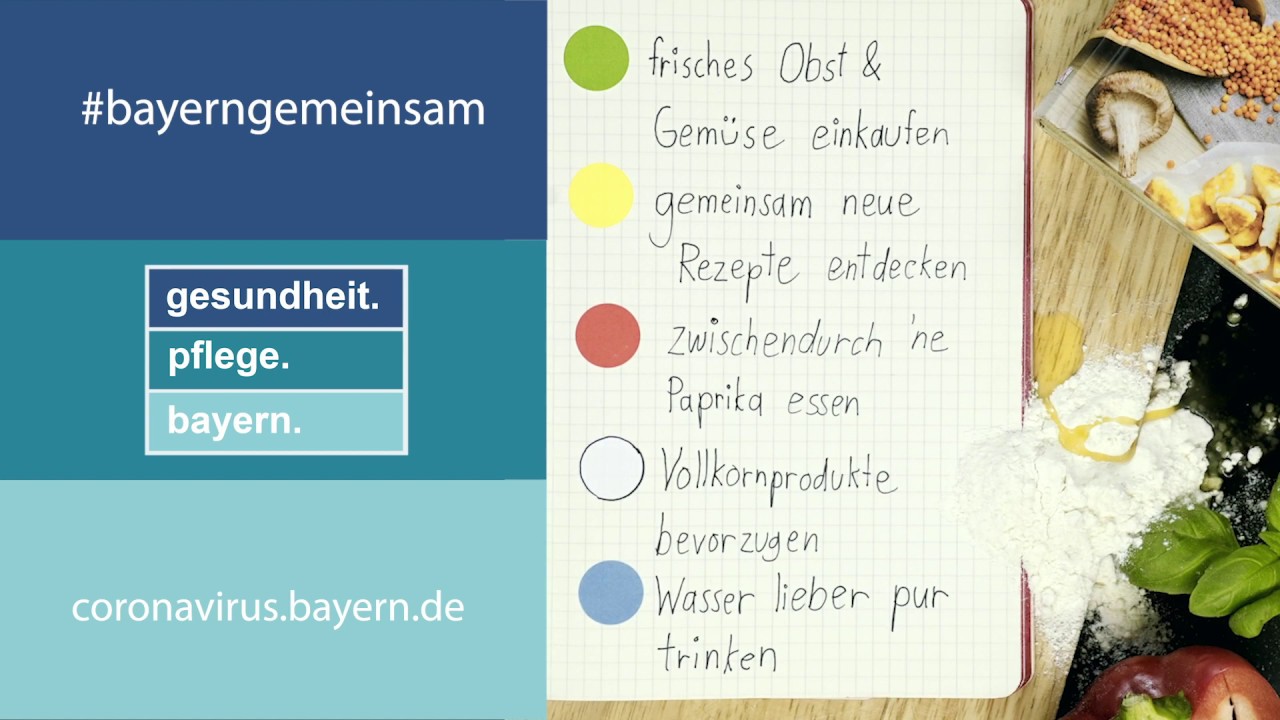 #bayerngemeinsam Rezepte - Gemeinsam kochen, gesund kochen.