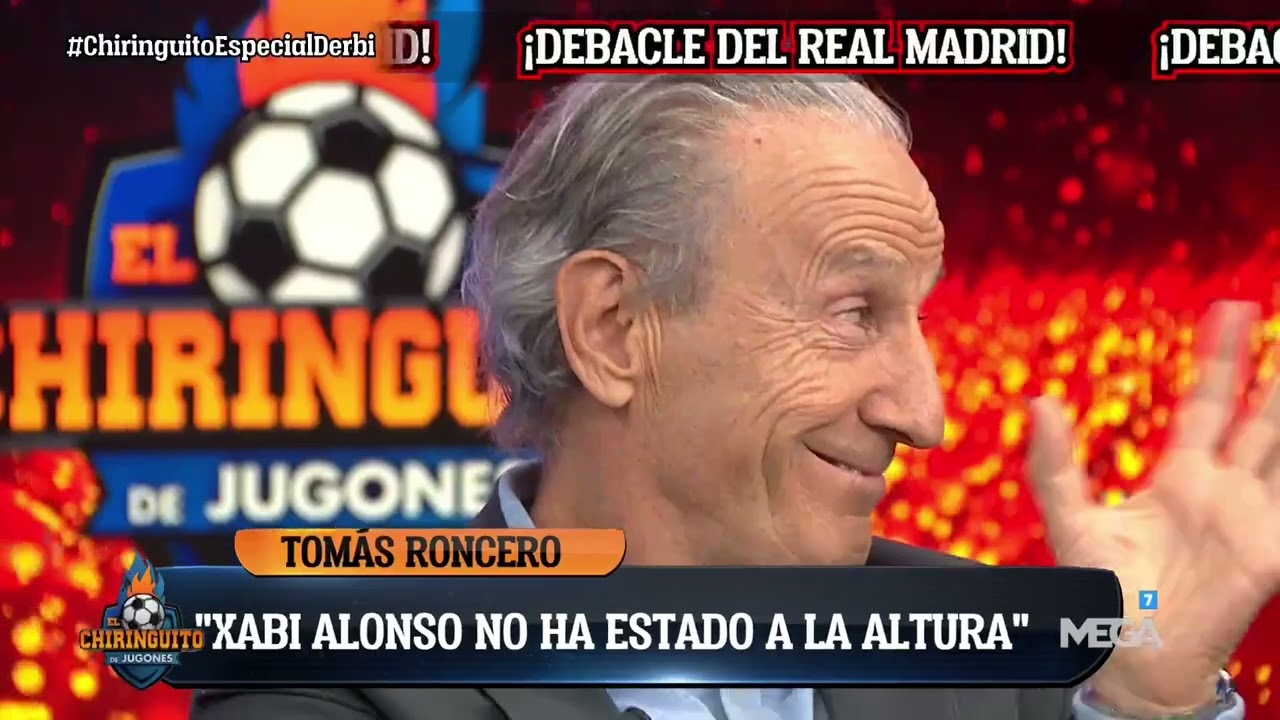 😱 LA ENTRADA M&Aacute;S ESPERADA de TOM&Aacute;S RONCERO tras la derrota en el derbi