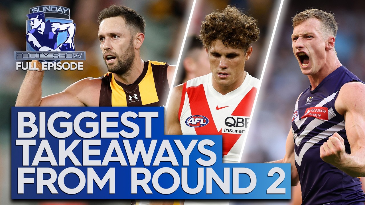 'Disappointing' Curnow, the AFL's big fixture error, & Hawks crack Swans code - Sunday Footy Show