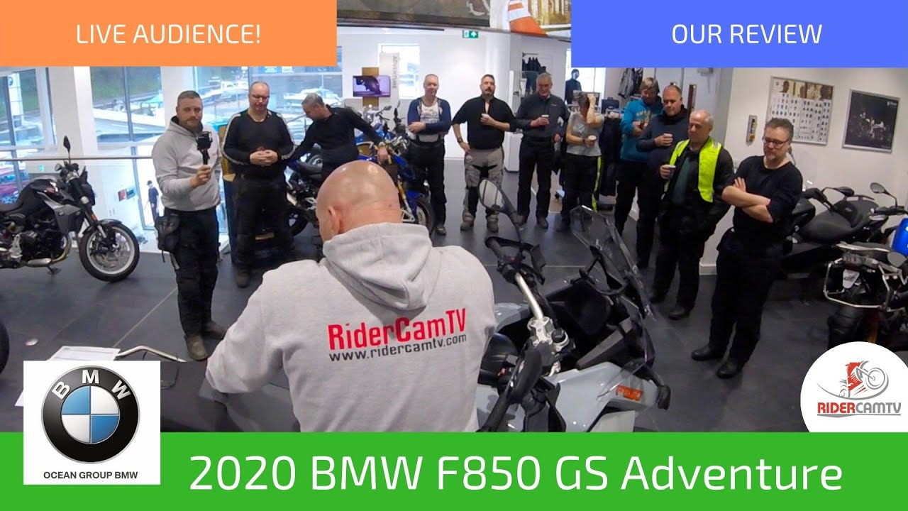2020 BMW F850 GSA Review with a live audience!