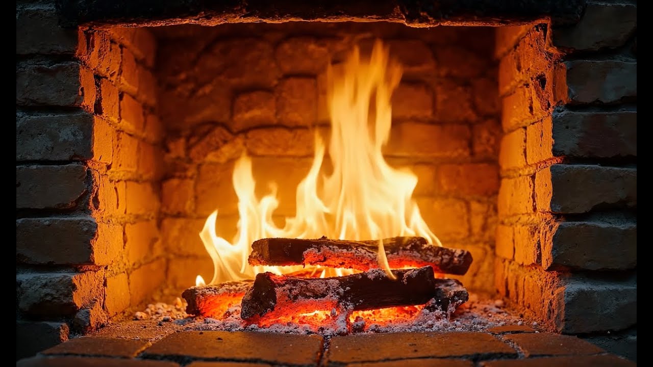COZY FIREPLACE AMBIENTE (Chillout and Relax) - 1 HOUR Nonstop