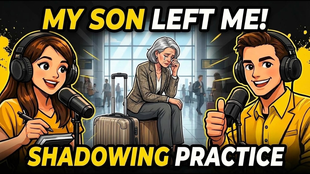 My Son Betrayed Me! 💔 Shocking English Story (A2 Listening)