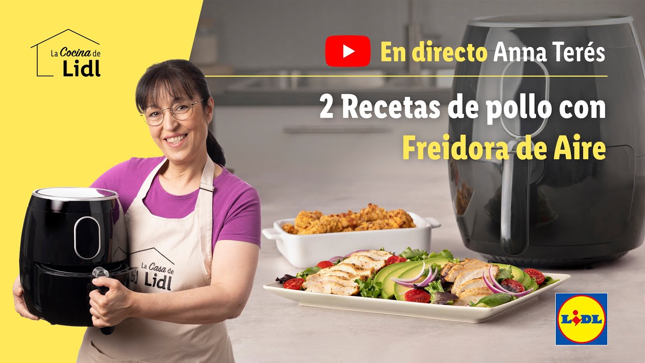 En DIRECTO 2 Recetas de pollo con freidora de aire 🍗🍖 | Lidl España