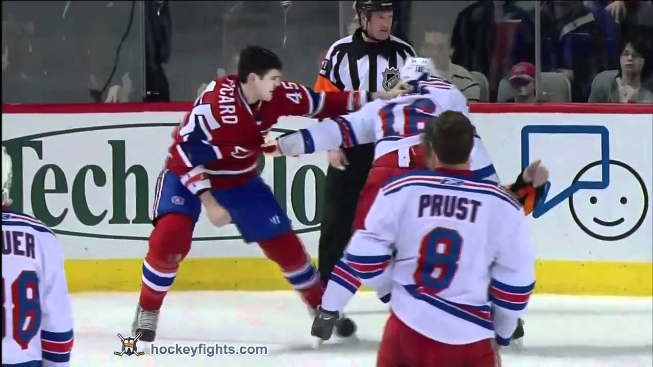 Sean Avery vs Alexandre Picard Feb 5, 2011