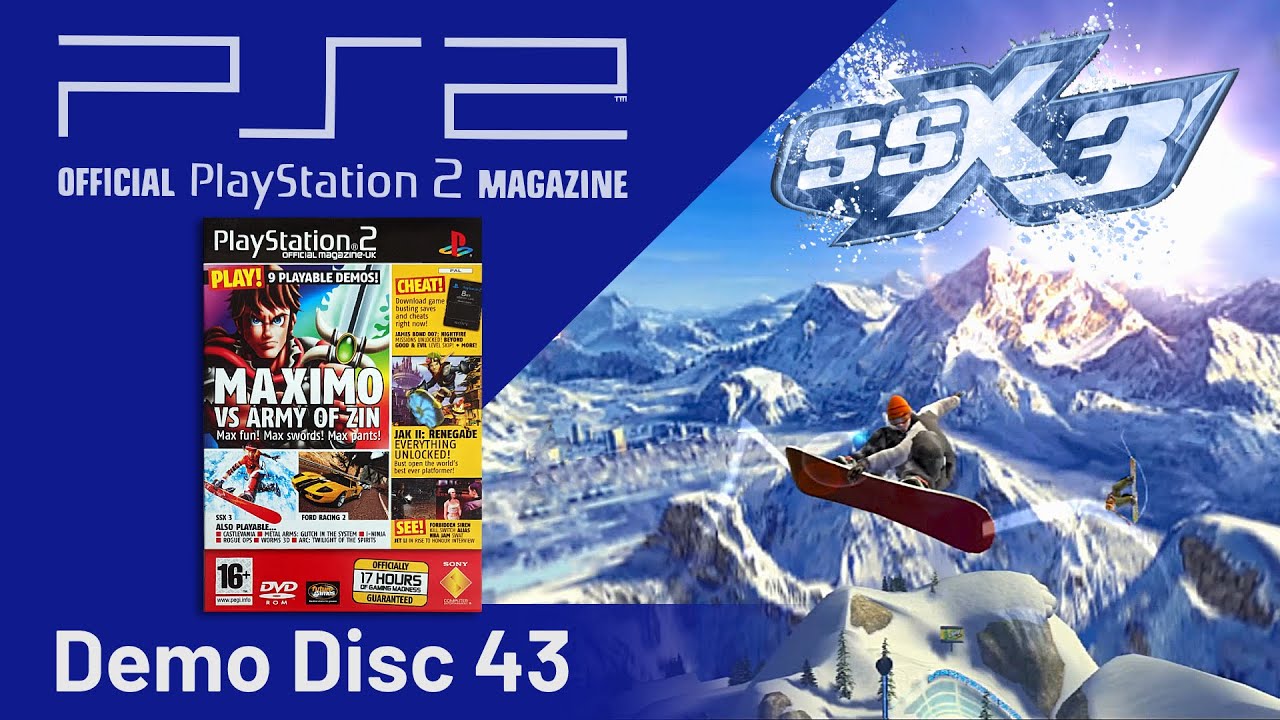 PS2 Demo Disc 43 Longplay HD (All Playable Demos, Videos and Downloader)