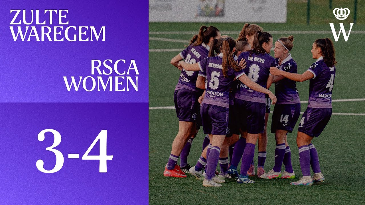 HIGHLIGHTS: Zulte Waregem - RSCA Women | 2025-2026
