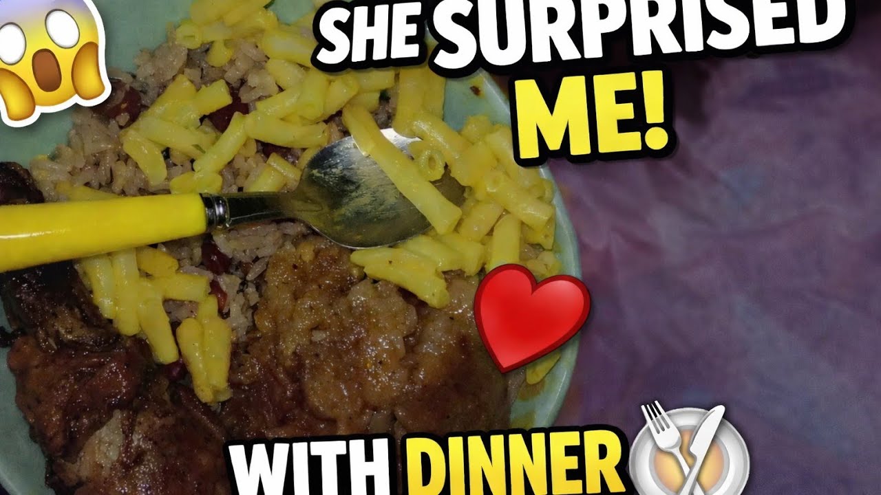 She Surprised Us With Dinner 🍽 😋 