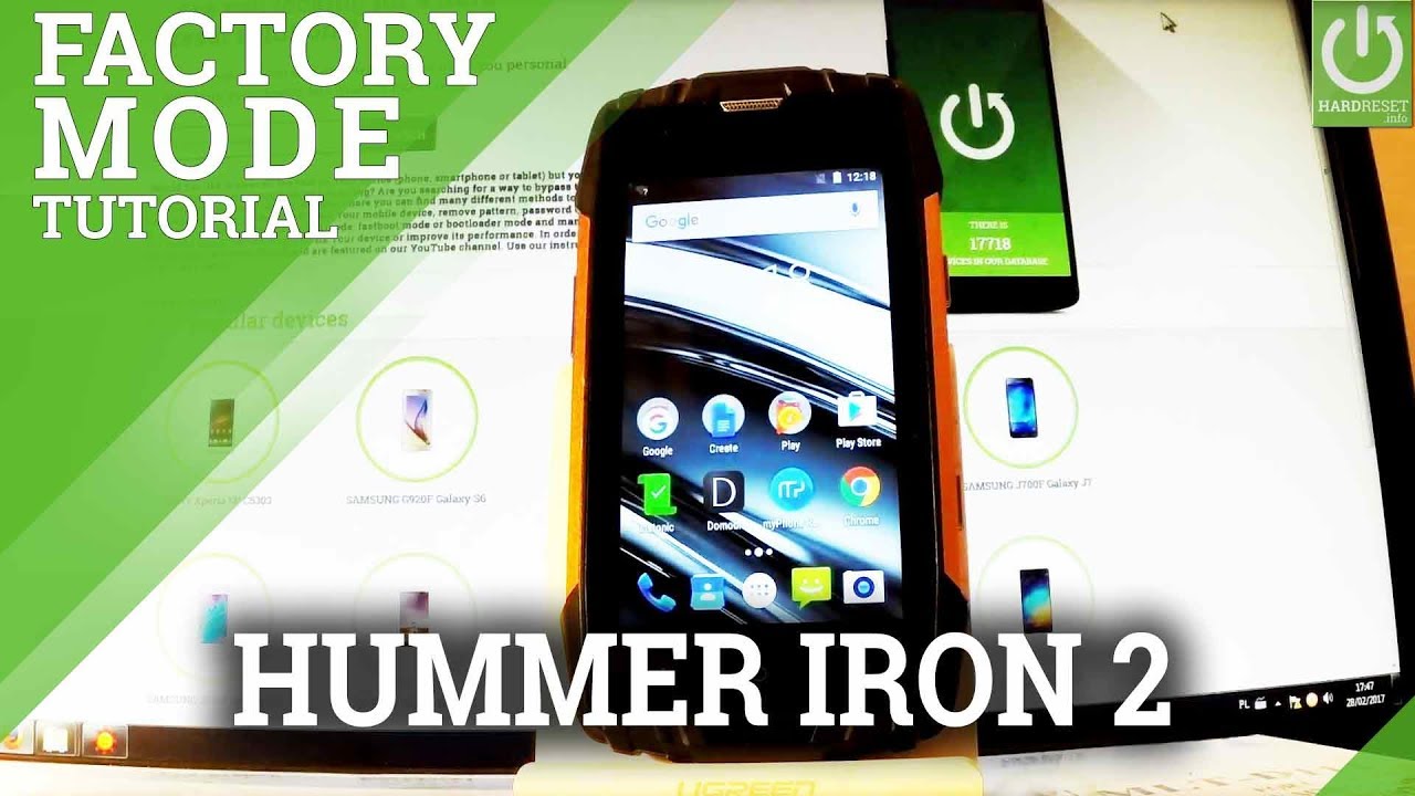 Factory Mode myPhone Hammer Iron 2 - Enter / Quit Test Mode