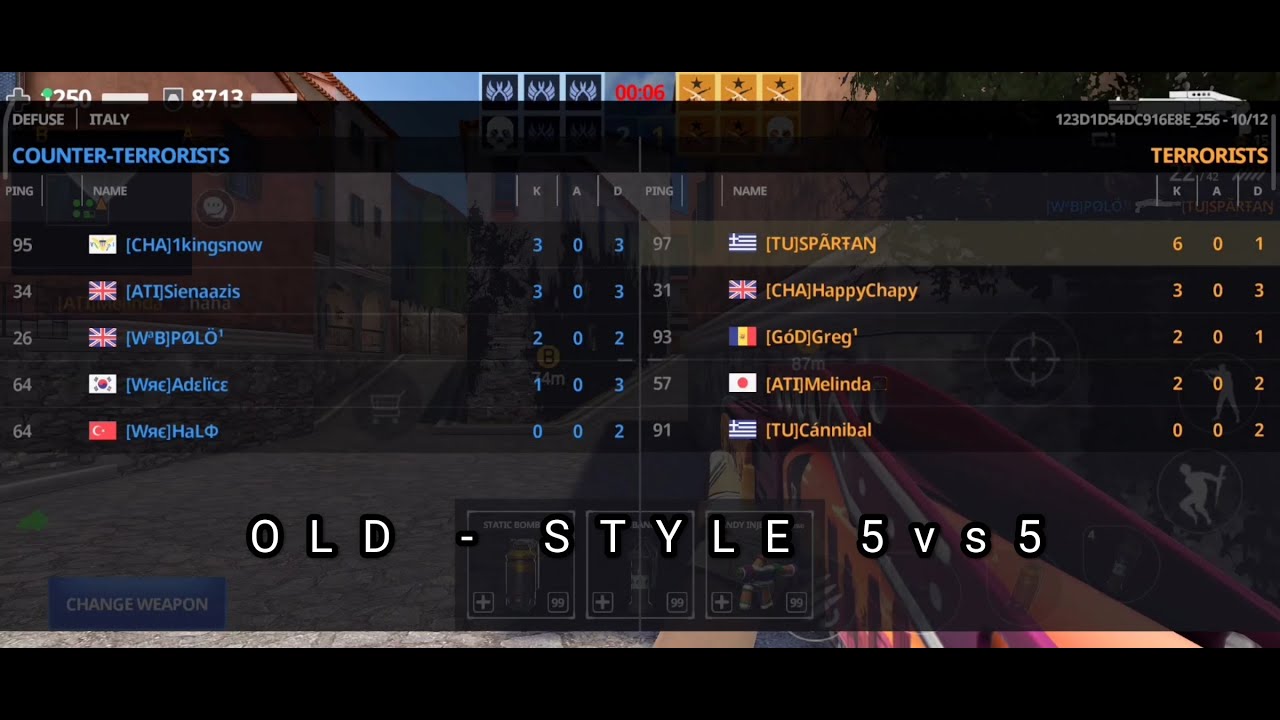 Critical Strike - Old Style Part.1(Defuse Italy)5vs5
