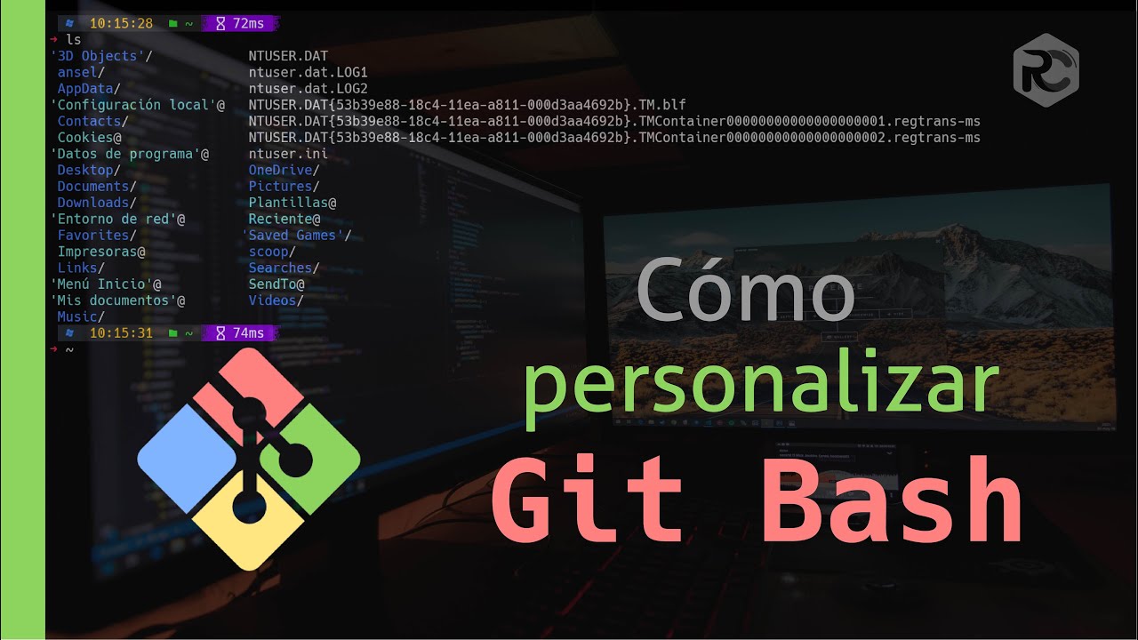 👨🏻‍💻 Como personalizar GIT BASH con Oh My Posh👉 Windows 11