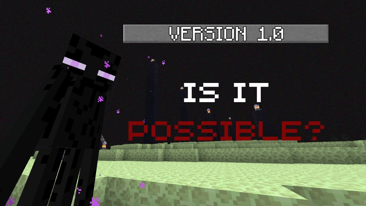 I shouldn't have played OG MINECRAFT...