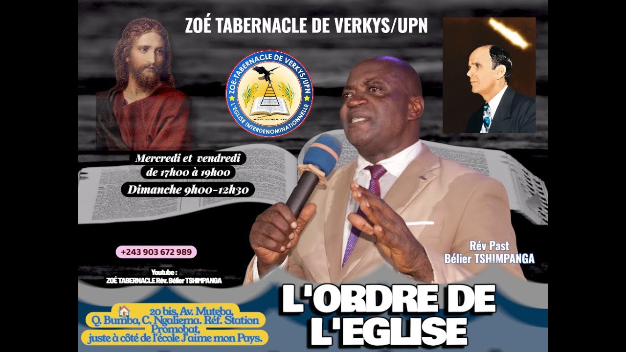 CULTE DE DIMANCHE  LE 18 01  2026