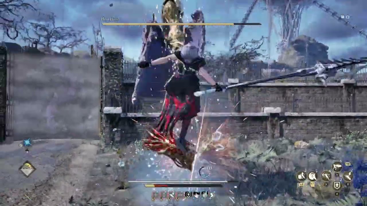 Hero Holly   Code Vein 2 Boss Fight