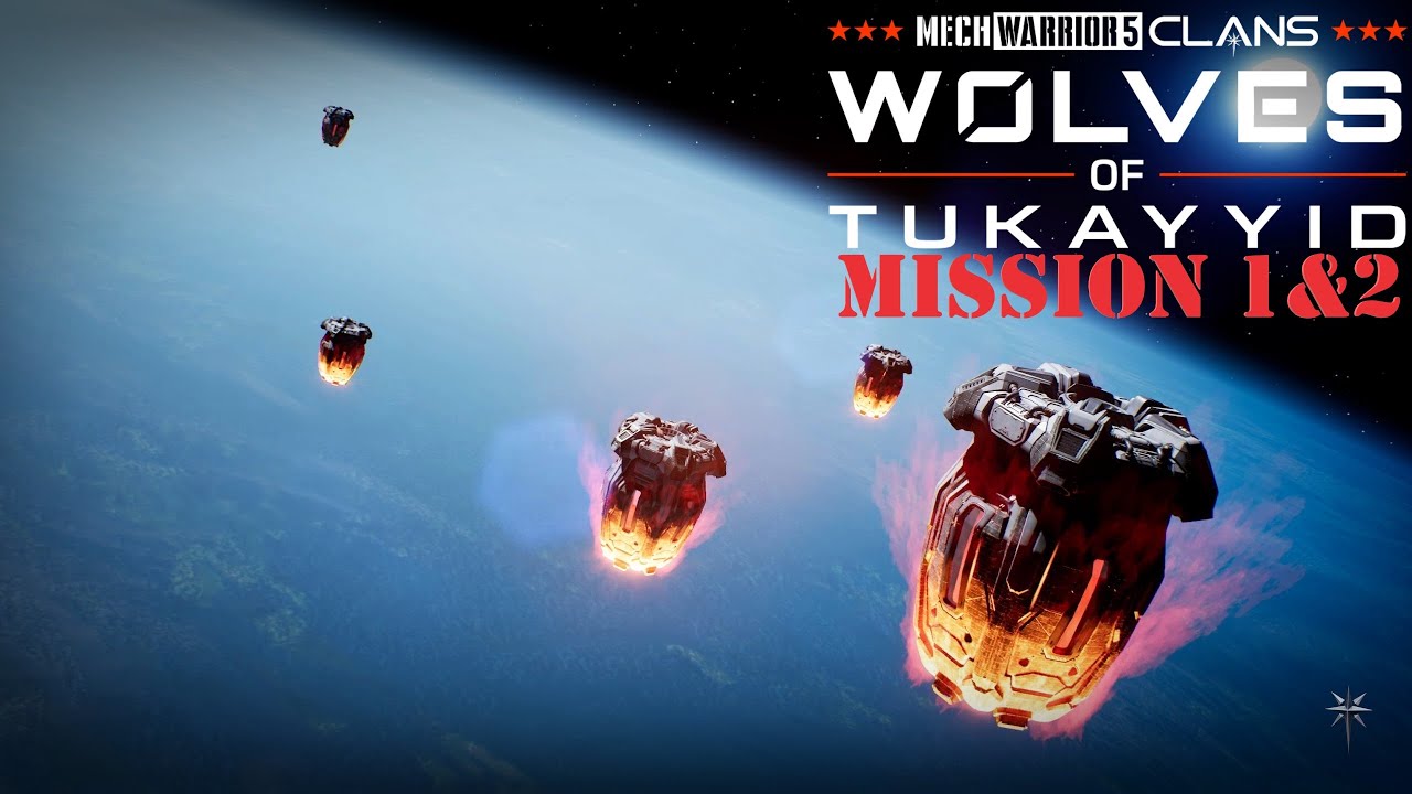 Да начнётся битва! MechWarrior 5 Clans: Wolves Of Tukayyid &mdash; Первый взгляд