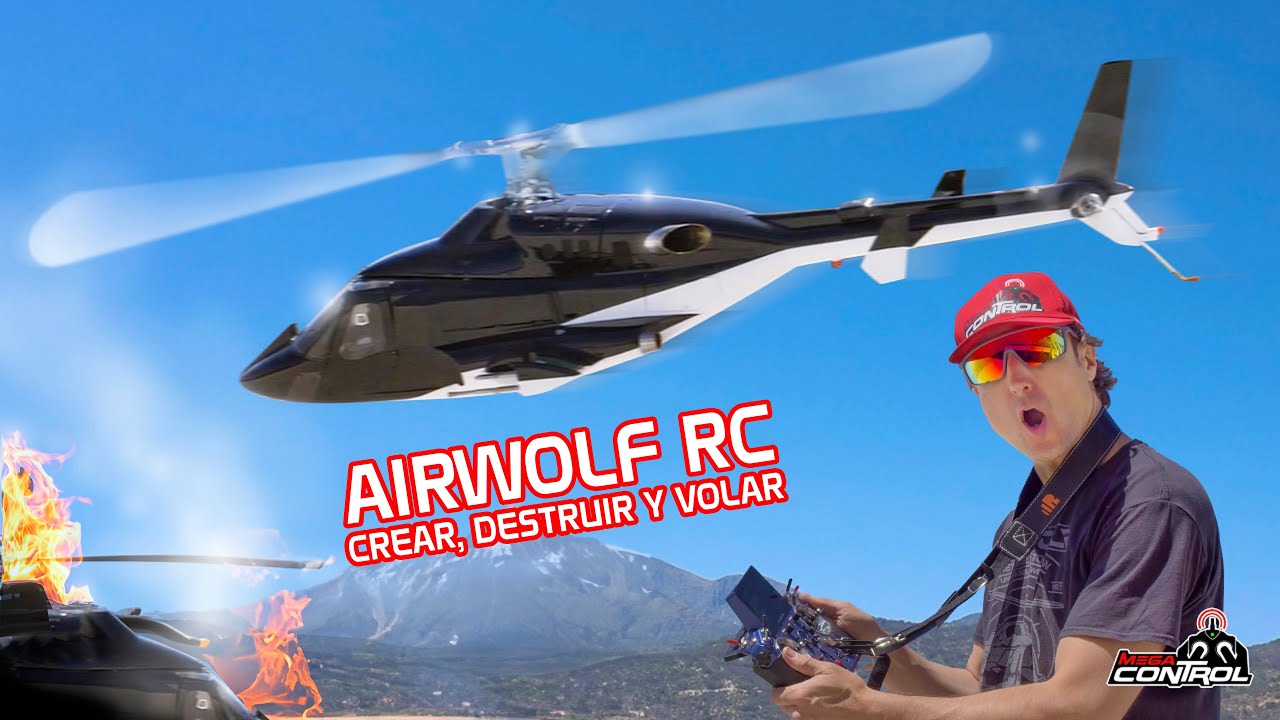 Helicoptero RC AIRWOLF 