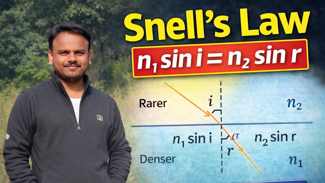 Snell’s law….