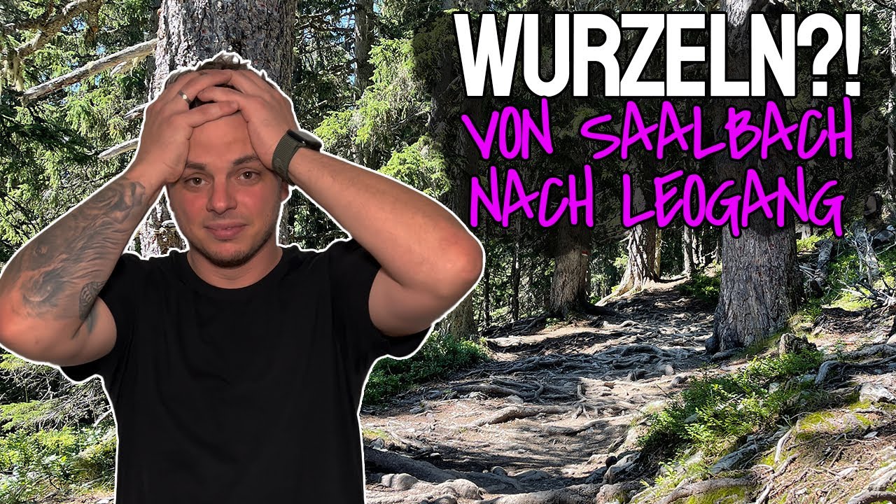 Mit dem Mountainbike von Saalbach nach Leogang | Gerumpel auf dem Wurzeltrail | Bike and Ride