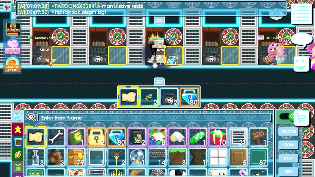 40 BGL TO 200 BGL in TEAMJU GROWTOPIA