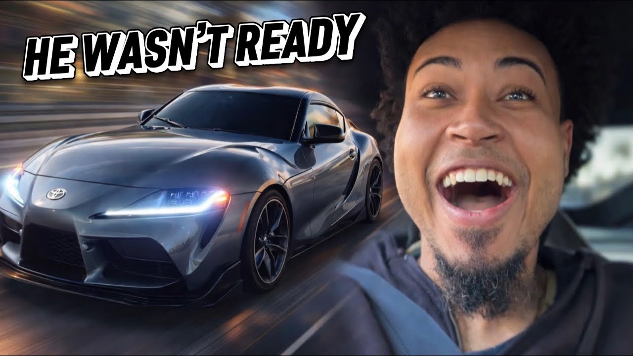 MY FRIEND WASN’T READY FOR A 500HP SUPRA (MUST WATCH 😭)