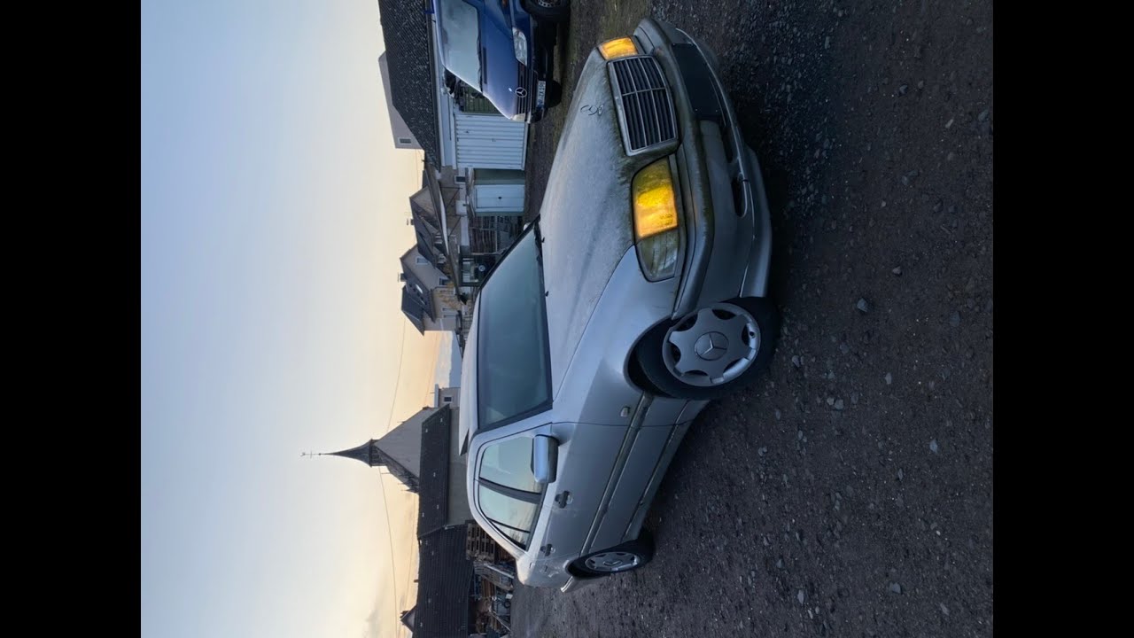MERCEDES W202 FIRST START AFTER ~10 YEARS