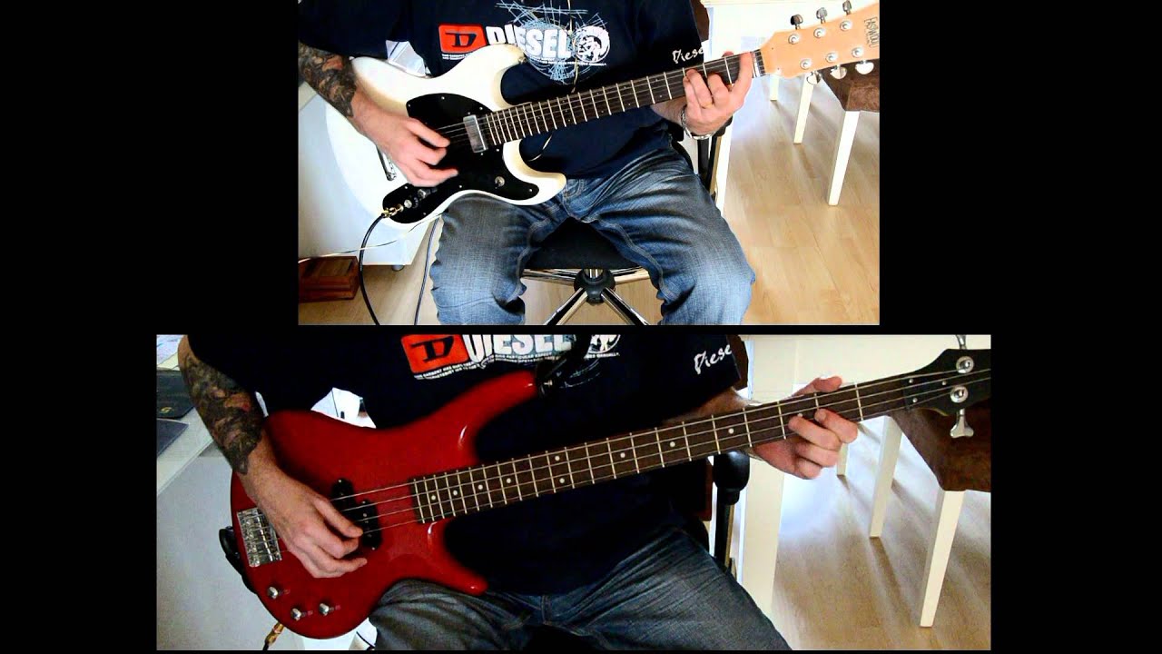 Status Quo - Caroline (guitar & bass cover)
