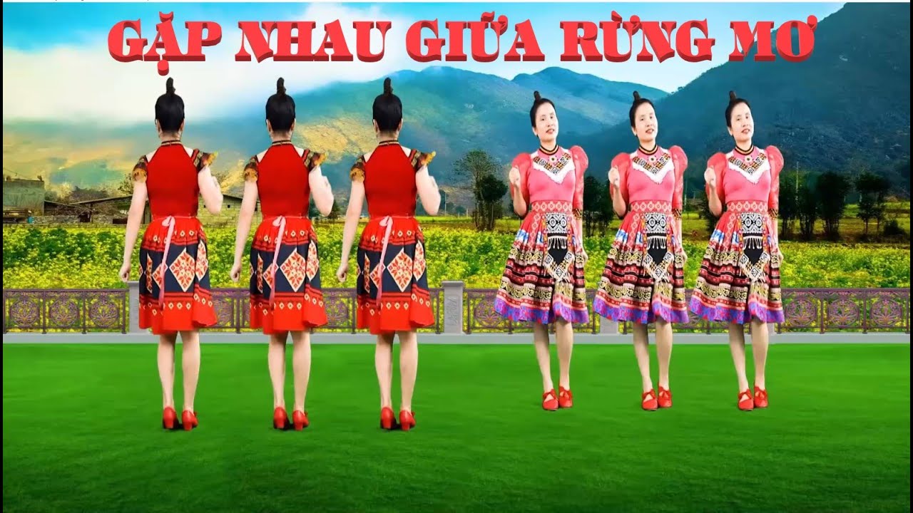 GẶP NHAU GIỮA RỪNG MƠ/ DÂN VŨ HAI HƯỚNG SIÊU ĐẸP